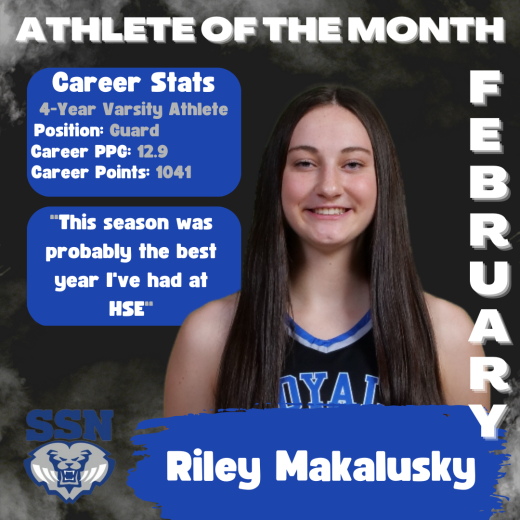 February Athlete of the Month: Riley Makalusky