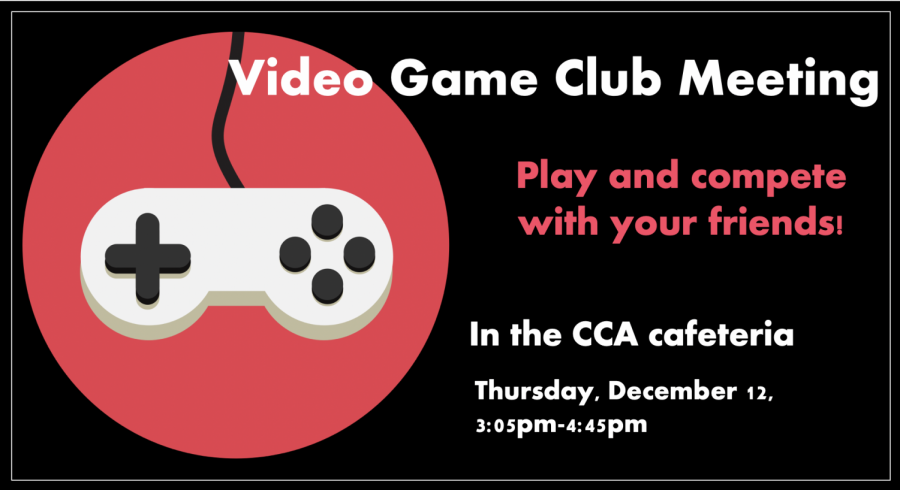Video Game Club Meeting