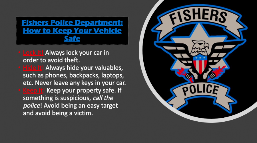 Fishers Police Department -How to Keep Your Vehicle Safe