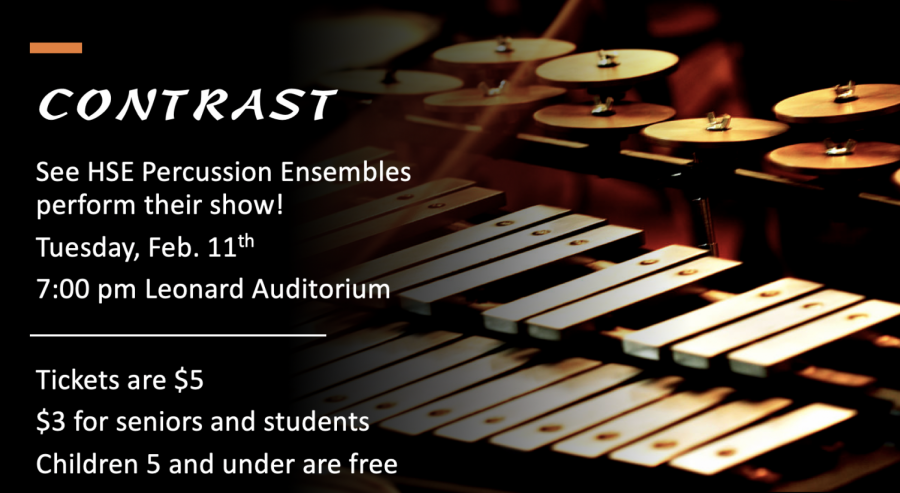 HSE Percussion Ensembles present: CONTRAST