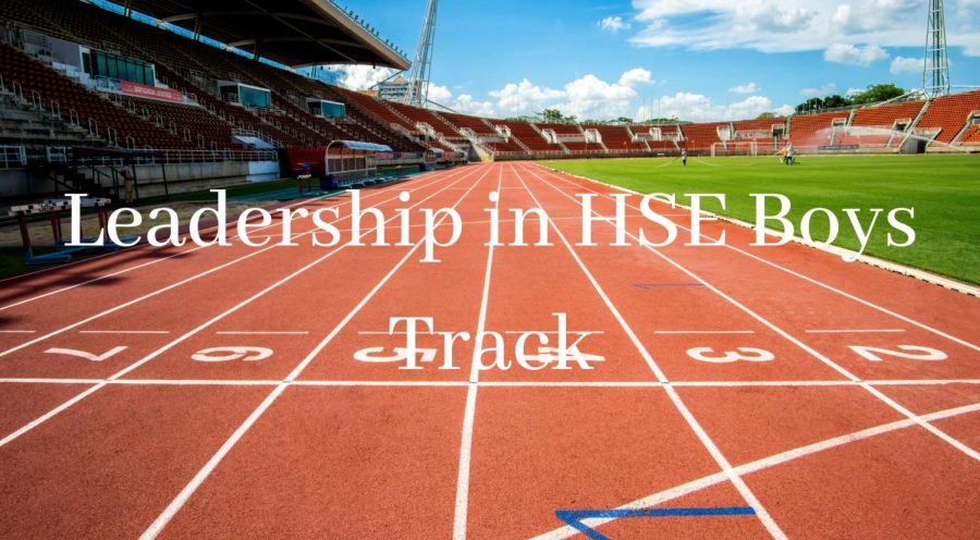 Leadership in HSE Boys Track and Field